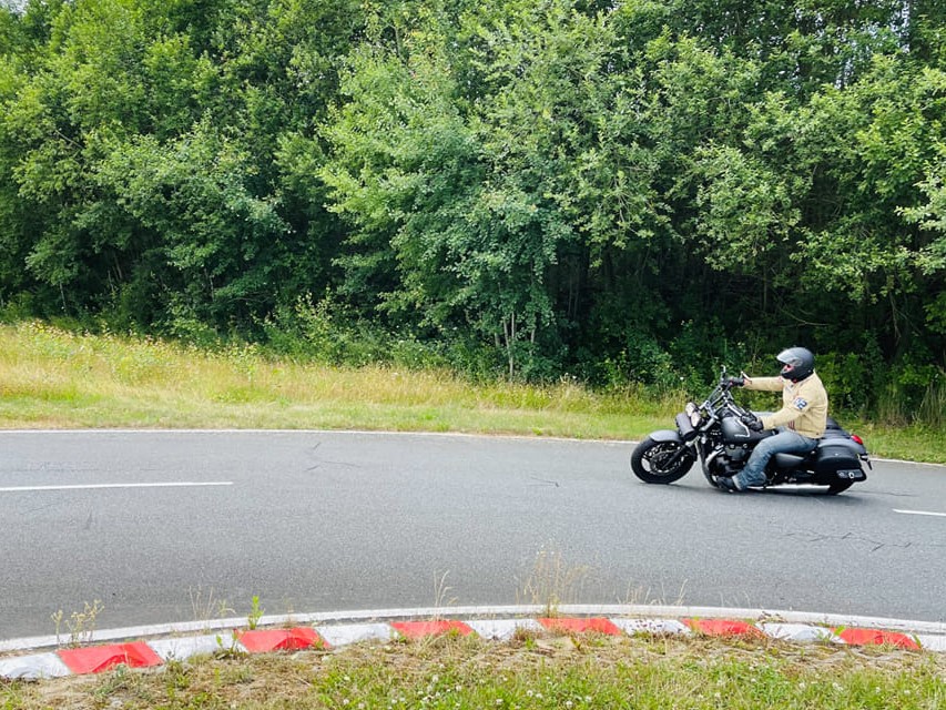 Fahrsicherheitstraining Motorrad – Übungen auf dem Trainingsgelände